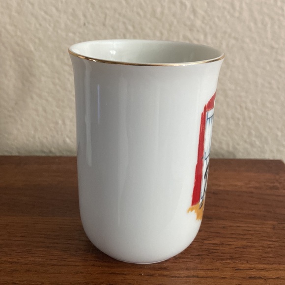 5/$10❤️❤️❤️Vintage 80s Norman Rockwell Boy with Puppies and Mamma Dog Mug - Picture 3 of 8